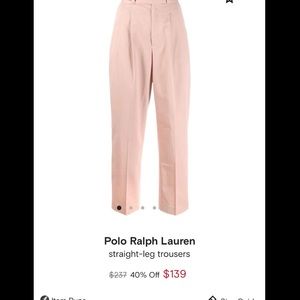 Polo Ralph Lauren straight leg trousers